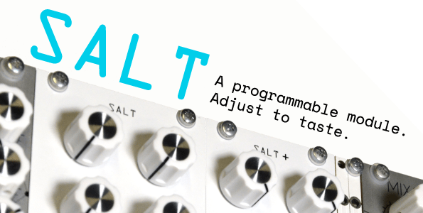 SALT promo A promotional image for SALT and SALT+, showing the top of the module. The text reads