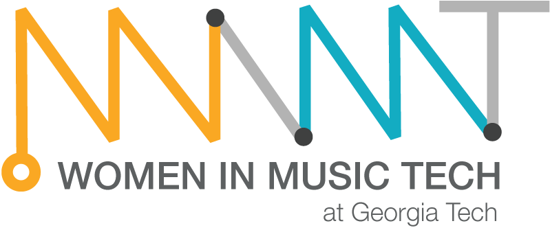 Women In Music Tech logo A logo for Women In Music Tech, which looks like a PCB trace making the letters WIMT