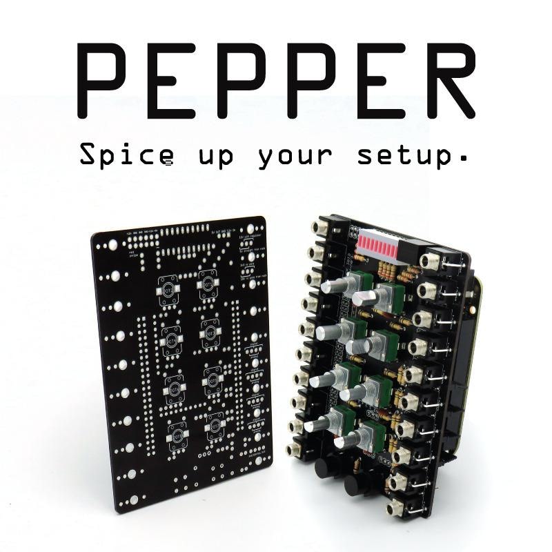 Pepper promo An image with the words